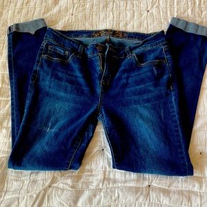 Distressed Wax Jean jrs size 13